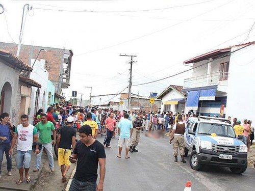 Suspeito se matou após o crime em Varzedo (Foto: Marcello Dial / Voz da Bahia
