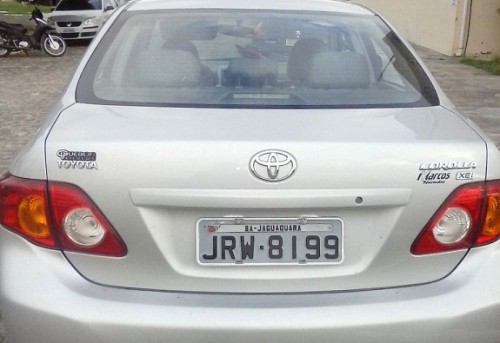 Corolla com placa de Jaguaquara teria se envolvido em acidente