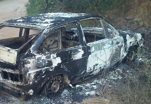 Veículo ficou destruído. Foto: Site Chico Sabe Tudo