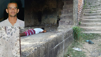 Tiago Santos foi morto a tiros. Foto: Site Giro em Ipiaú