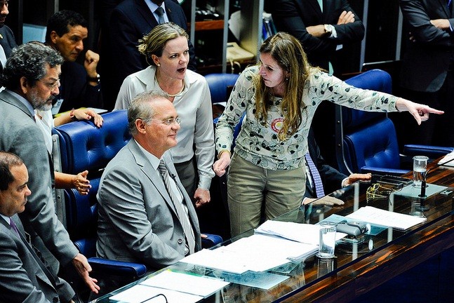 Senado teve sessão tensa. Foto: Moreira Mariz | Agência Senado