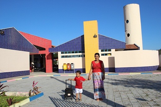 Creche Tia Lica, em Lafaiete. Foto: Blog Marcos Frahm