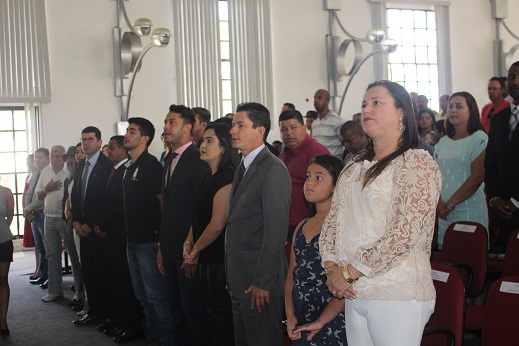 Eleitos de Itiruçu acompanham abertura de solenidade de diplomação