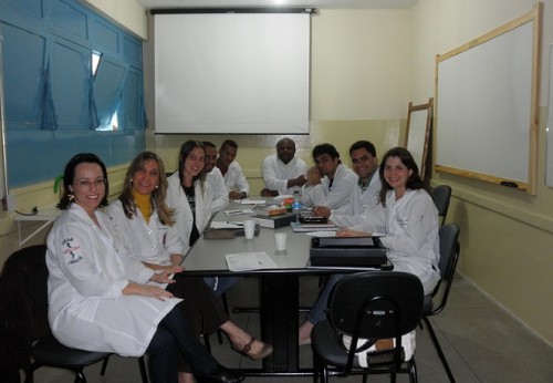 Imagem de alunos do Curso de Medicina da Uesb /Jequié