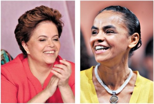 Dilma oscilou de 37% para 39% e Marina foi de 33% para 31%