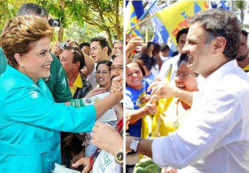 Dilma volta a ficar à frente de Aécio Neves