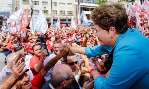 Dilma tem 40,89% dos votos válidos, 