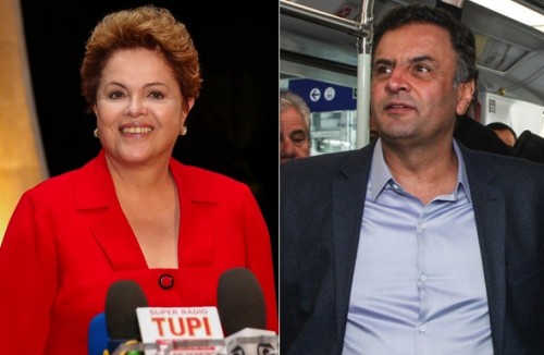 Dilma e Aécio se enfrentam no 2º turno