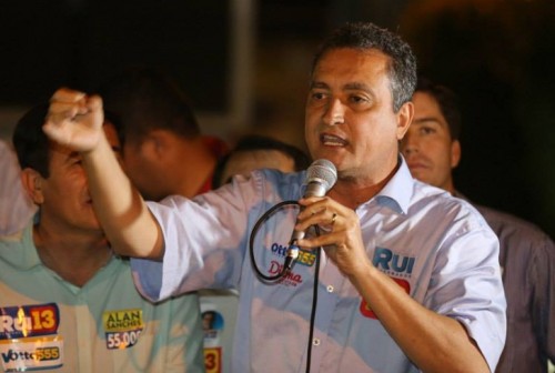 Eleito governador, Rui coordena campanha de Dilma na Bahia