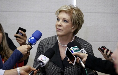 Marta Suplicy teria pedido demissão do cargo de ministra da Cultura.
