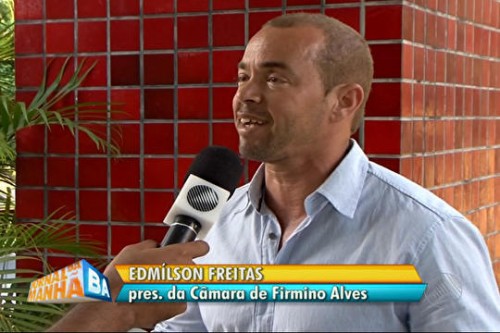 Edmilson Freitas teria espancado a namorada da filha  de Firmino Alves.