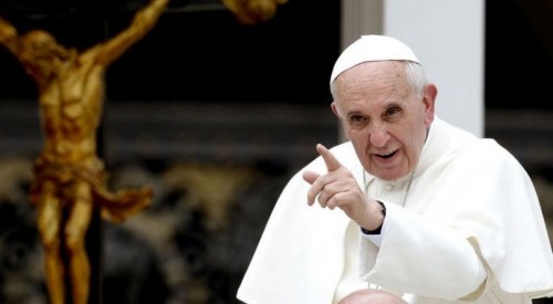 O Papa comentou o ataque ao jornal “Charlie Hebdo”