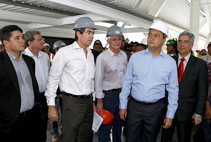 Rui Costa entrega obra na capital. Foto: Governo da Bahia