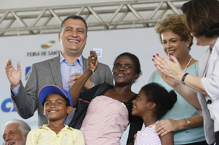 Rui e Dilma presidem inauguração