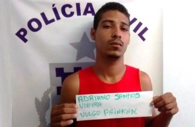 Suspeito Adriano Santos Viana. Foto: Divulgação/9ª Coorpin