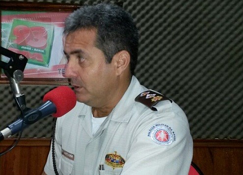 Major Ricardo Santana. Foto: Edher Ramos/Blog Marcos Frahm