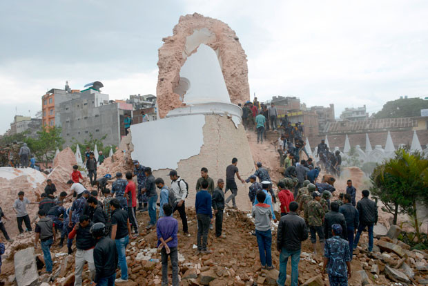 O governo nepalês totalizou 1.170 mortos