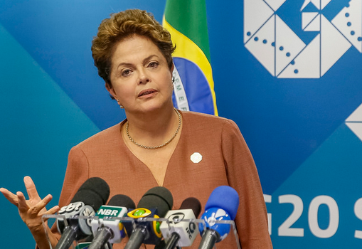 Dilma registra menor percentual. Foto: Roberto Stuckert Filho
