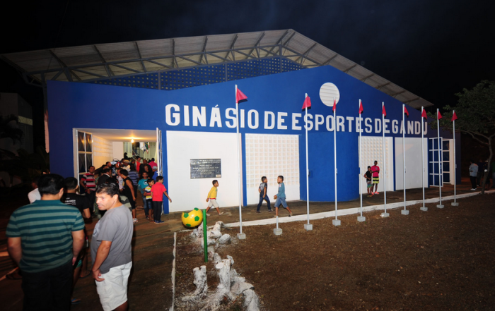 Ginásio poliesportivo foi reformado em Gandu