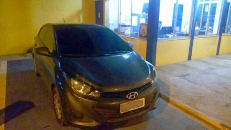 Carro Hyundai foi recuperado na BR-116