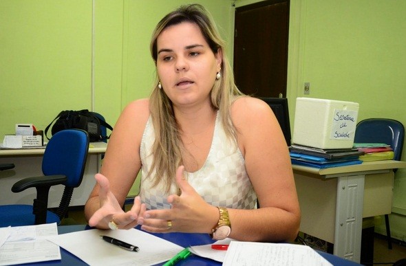 Priscila Barros, diretora da Vigilância Epidemiológica de Jequié