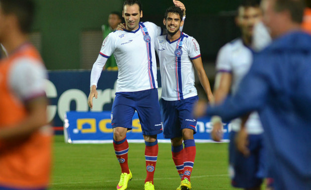 Léo Gamalho marcou um dos gols do tricolor (Felipe Oliveira/ECBahia