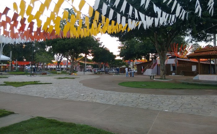 Praça do Bosque é a área da festa. Fotos: Blog Marcos Frahm