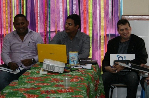 Secretários do Educavale em Lafaiete. Foto: Magno Bastos