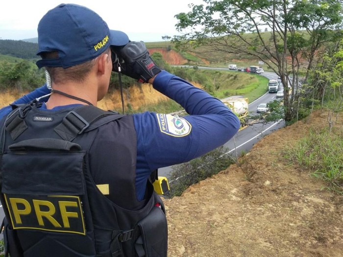 PRF realiza operação na Serra do Mutum. Foto: Divulgação / PRF