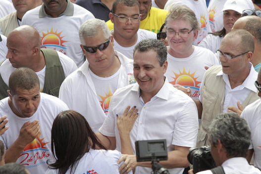 Rui foi aplaudido na Lapinha. Foto: Manu Dias