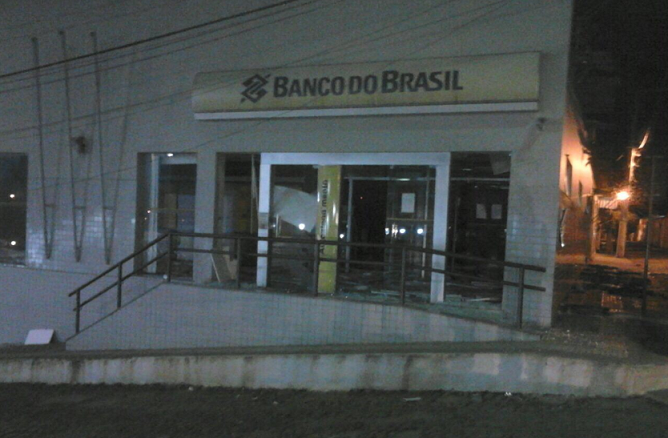 Banco do Brasil foi explodido