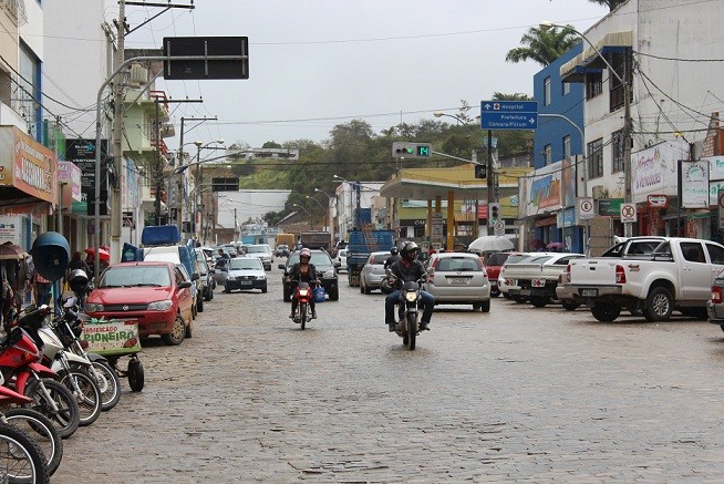 Jaguaquara tem trânsito bagunçado. Foto: Blog Marcos Frahm