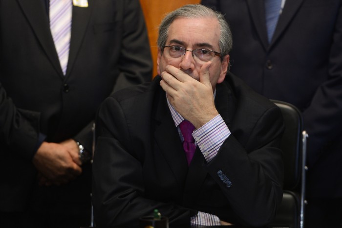 Eduardo Cunha é acusado de corrupção 