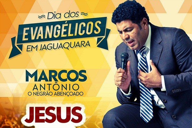 Marcos Antônio se apresenta dia 21 em Jaguaquara 