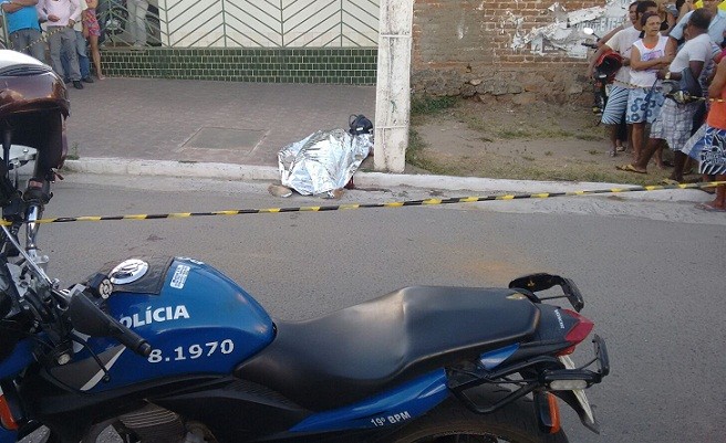 Thainan Azevedo pilotava uma moto. Foto: WhatsApp 