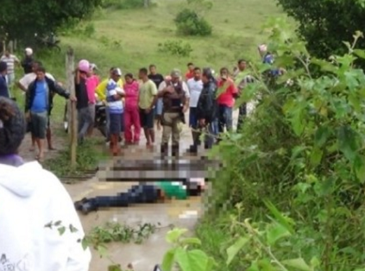 Vítima foi encontrada em estrada vicinal. Foto: Mídia Bahia