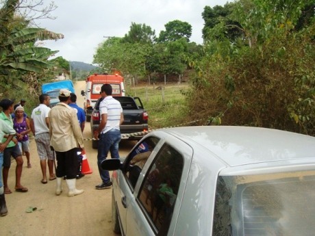 Crime ocorreu na localidade de Bom Jesus. Foto: Mídia Bahia