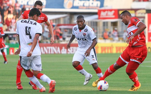 Vitória não foi bem diante do CRB. Foto: Globoesporte