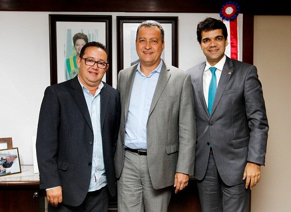 Zé Afrânio, Rui Costa e Rogério Andrade