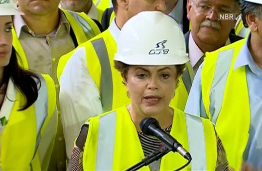 ''Isso não será permitido'', diz Dilma. Foto: Reprodução/NBR