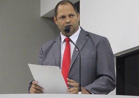 Vereador Gilberto do PT. Foto: Câmara de Teixeira de Freitas