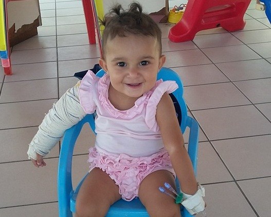 Lorena Oliveira deve passar por cirurgia. Foto: Enviada ao BMF