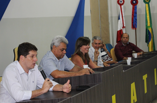 Zé Cocá preside reunião. Foto; Blog Marcos Frahm