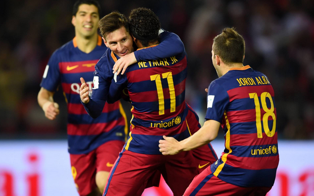 Messi comemora gol na final. Shaun Botterill Getty Images