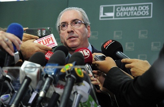 Cunha acusa Rede Globo. Foto: Reprodução/AE