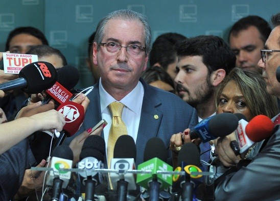 Cerco é fechado pra Cunha. Foto: Câmara dos Deputados