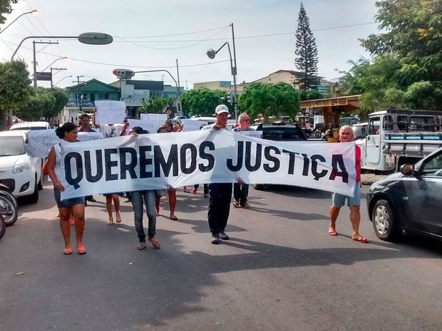 Familiares pedem Justiça. Foto: TV Santa Cruz