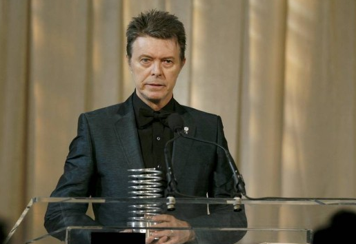 Bowie recebeu o prêmio Webby Lifetime Foto: Lucas Jakson/Reuters