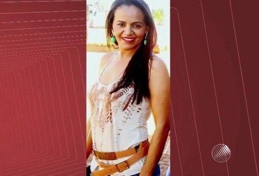 Neruracir Santos foi morta a tiros. Foto: Reprodução | TV Bahia 