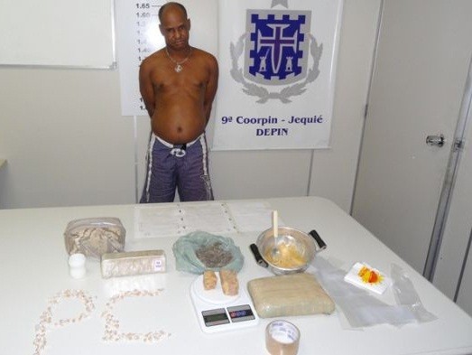 Luizinho do Acarajé é morto. Foto: Polícia Civil